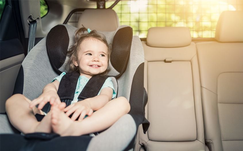 Child in Car Seat