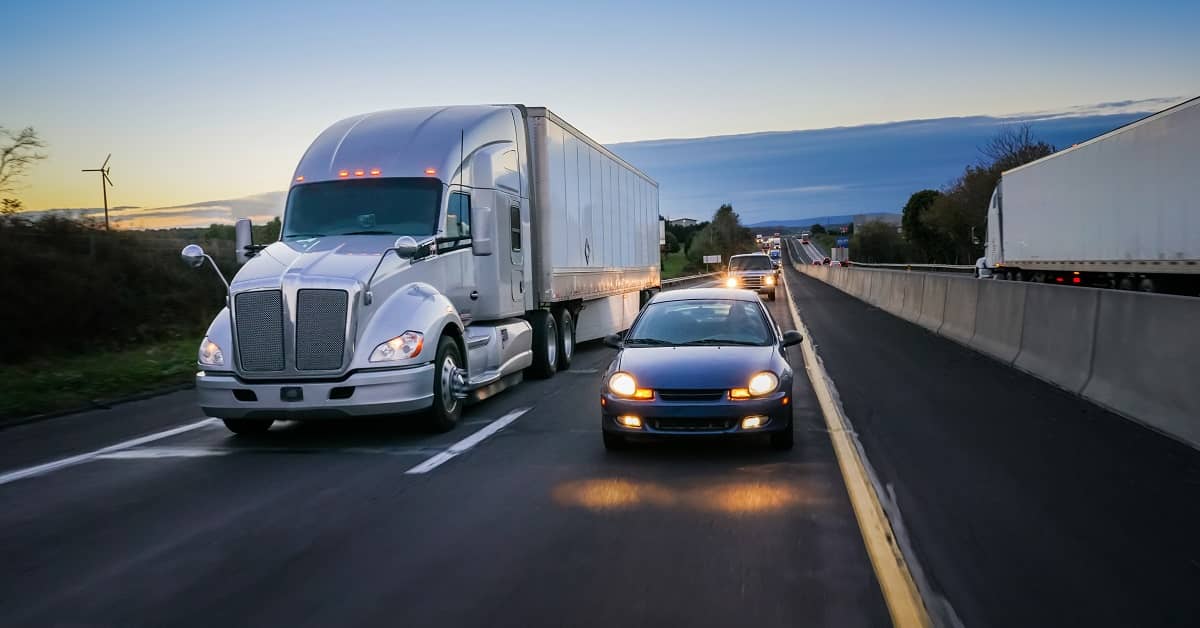 Is It Dangerous to Drive Near Semi-Trucks? | Colombo Law | WV