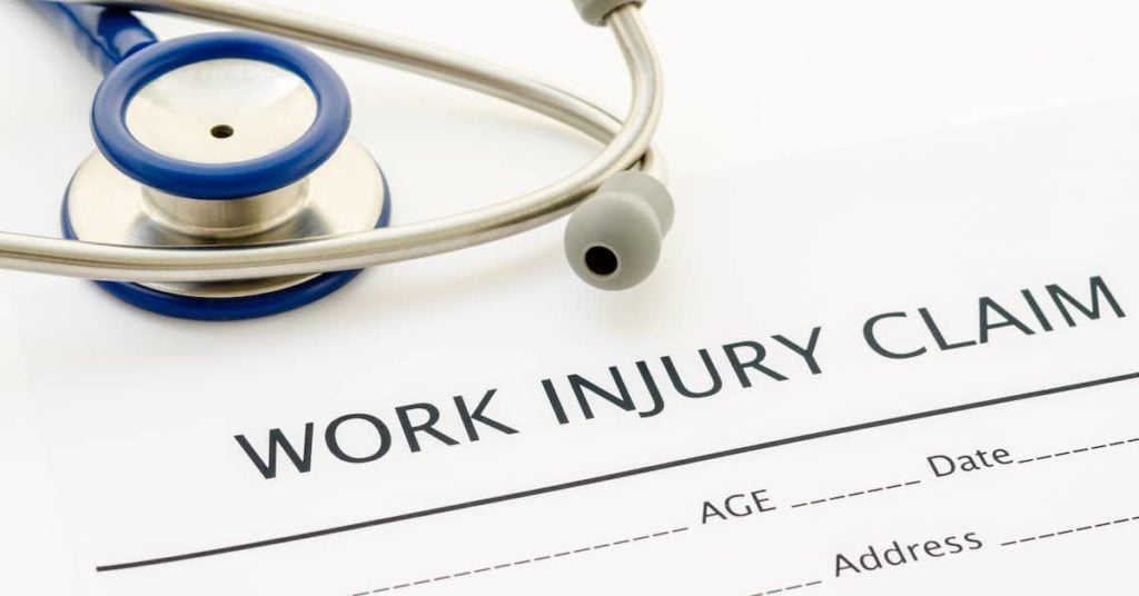 Work Injury Claim Form